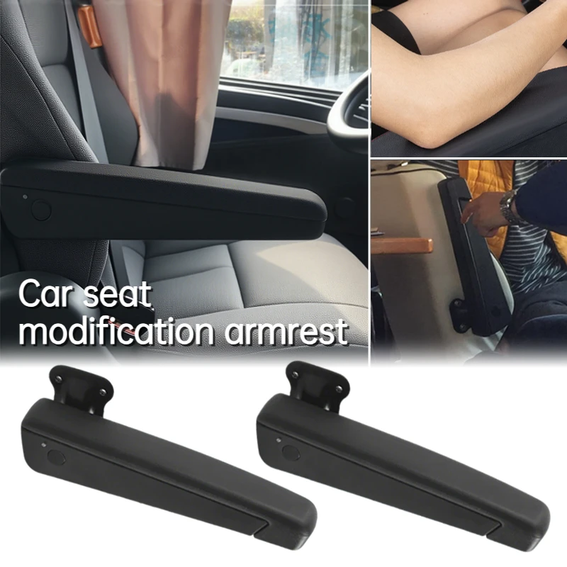 

Adjusting car seat armrests, universal modified driver seat flip up armrests,adjustable elbow support flip up handle accessories