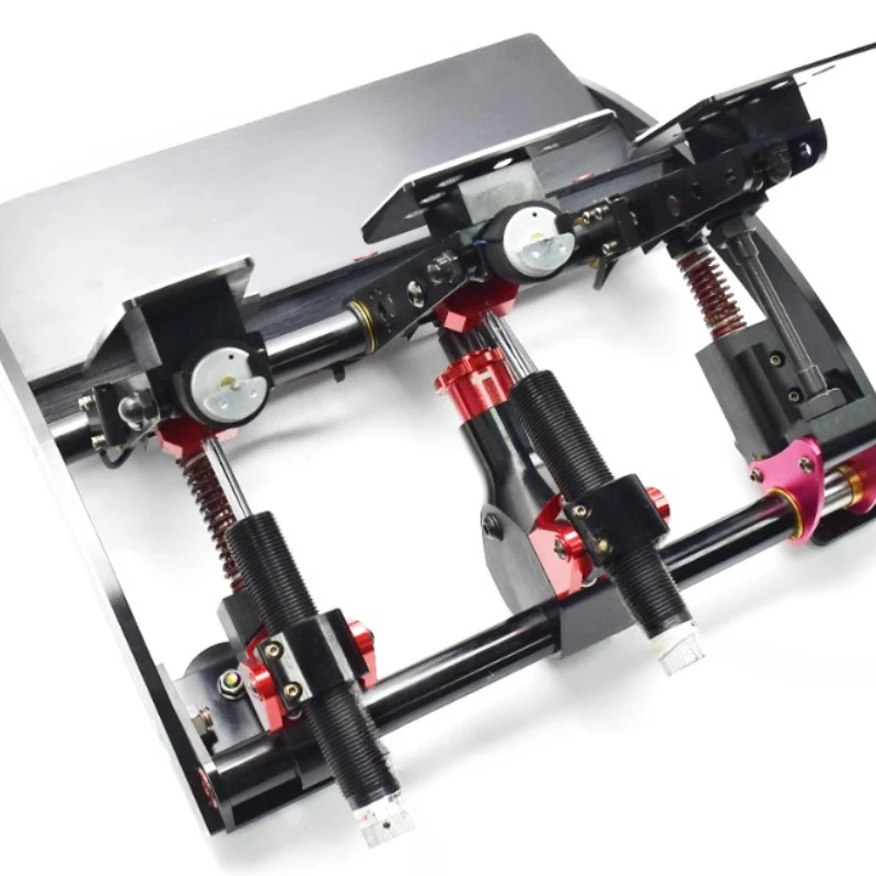 Racing simulation Adjustable hydraulic rod pedal buffer