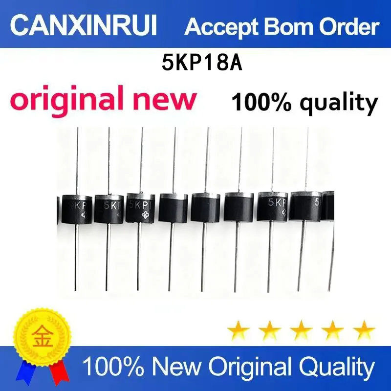 (5-100 Pieces) Brand new original 5KP18A TVS transient suppression high-power diode spot chip IC