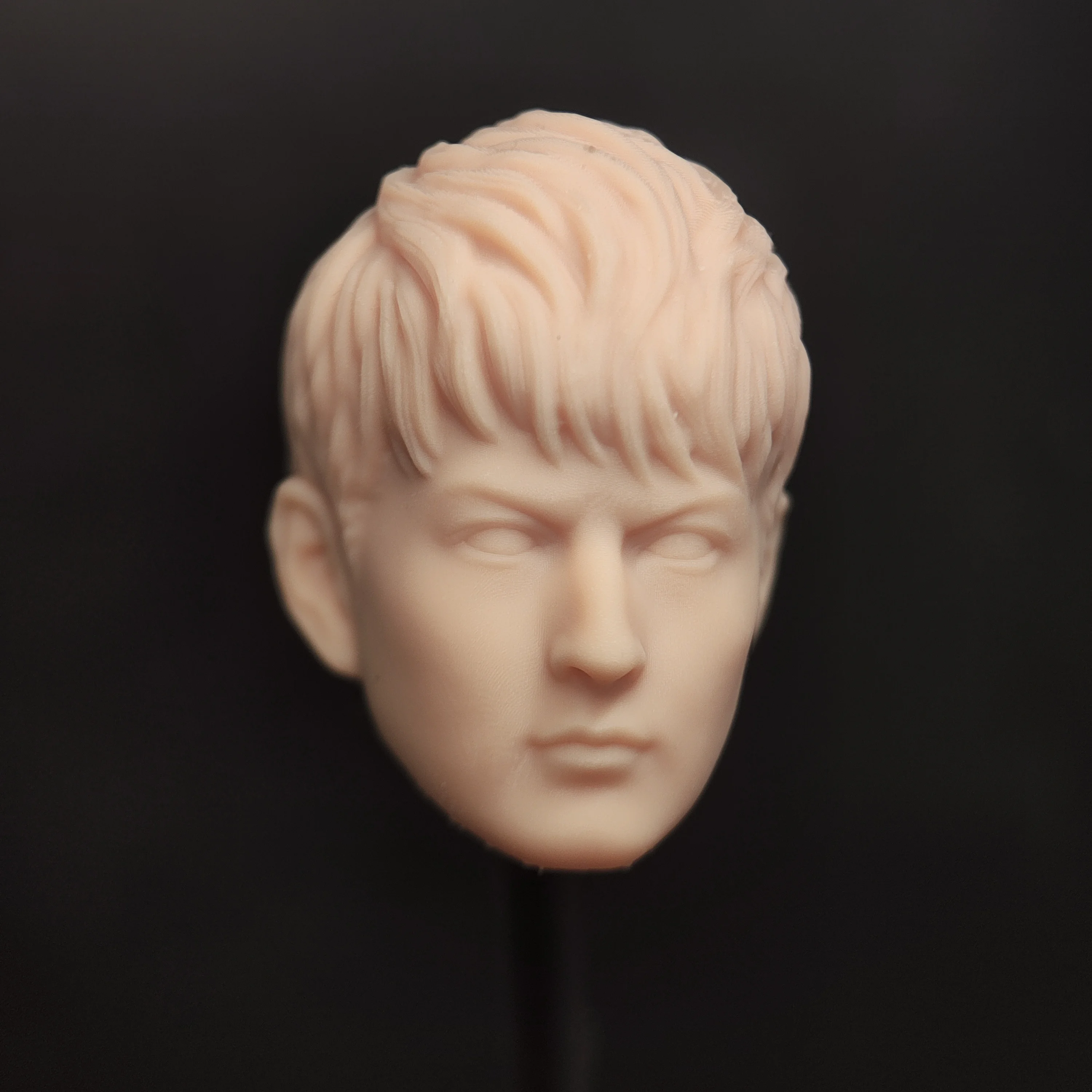 HL1959 DIY Customized 1/18 1/12 1/10 Scale Unpainted Head Sculpt for 3.75