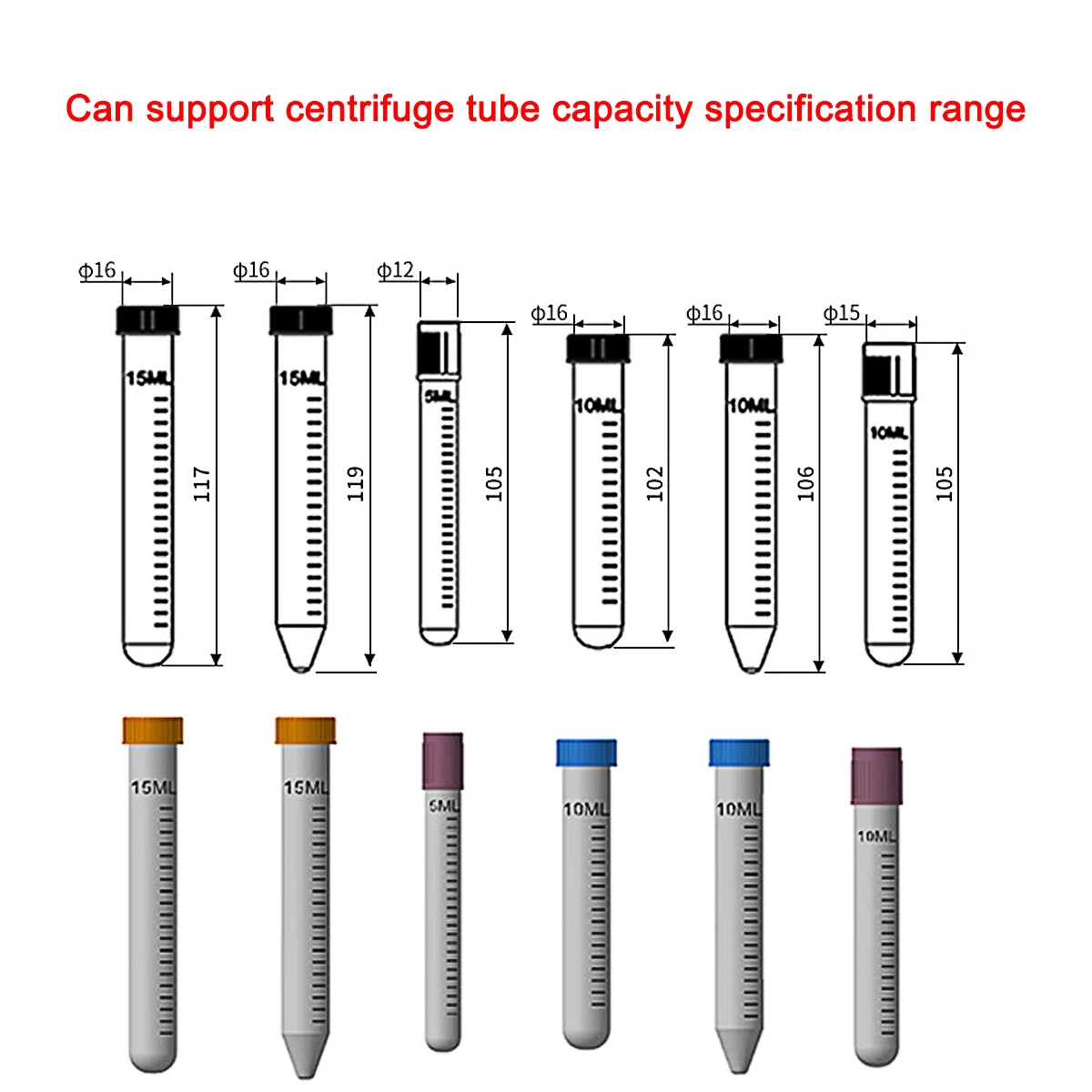 900-1SElectric Laboratory Centrifuge Medical Practice Machine Supplies Prp Isolate Serum 4000rpm 6pcs 15ml Centrifuge Tube