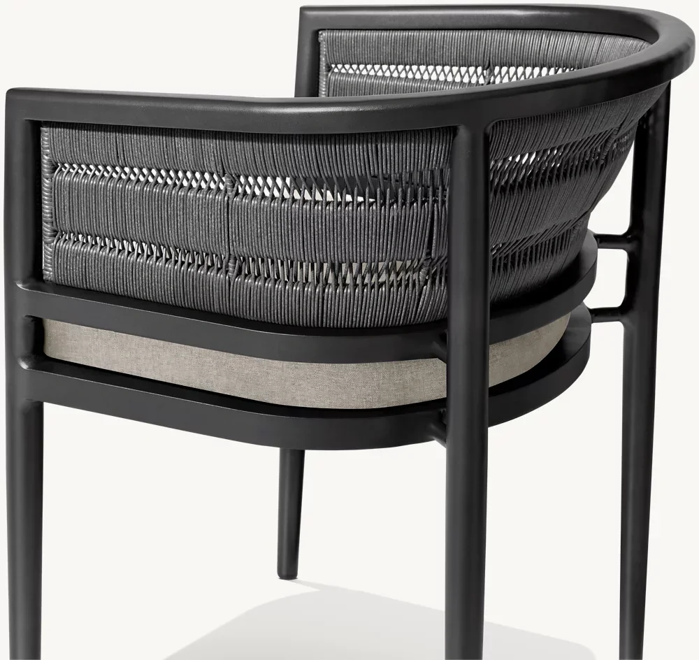 

Foshan Furniture Comfortable Aluminum Outdoor Chairs Weather-Resistant Metal Courtyard Sofa Set For Garden Leisure Time