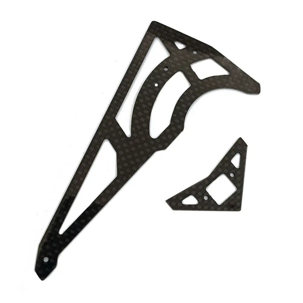 ALZRC carbon fiber horizontal/vertical tail fin For Align Trex 450 RC Helicopter