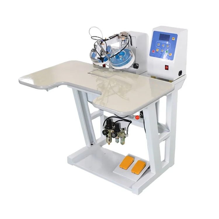 Industrial Ultrasonic Hot Fix Rhinestone Manufacturing Machine for Clothing Decoration and Semi-Automated Motif Setting