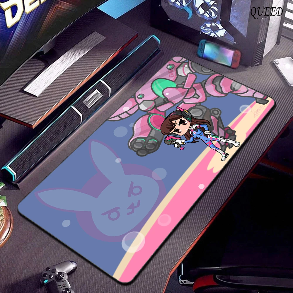 Large Game Overwatch Mouse Pad Kawaii XXL PC Computer Desk Mat Gamer Office Carpet Keyboard Table Gaming Accessories Mousepad