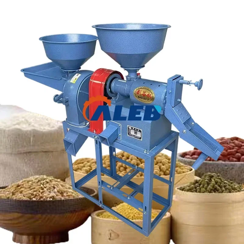 Full Automatic Wheat and Rice Husking Machine Rice Grinding Machine