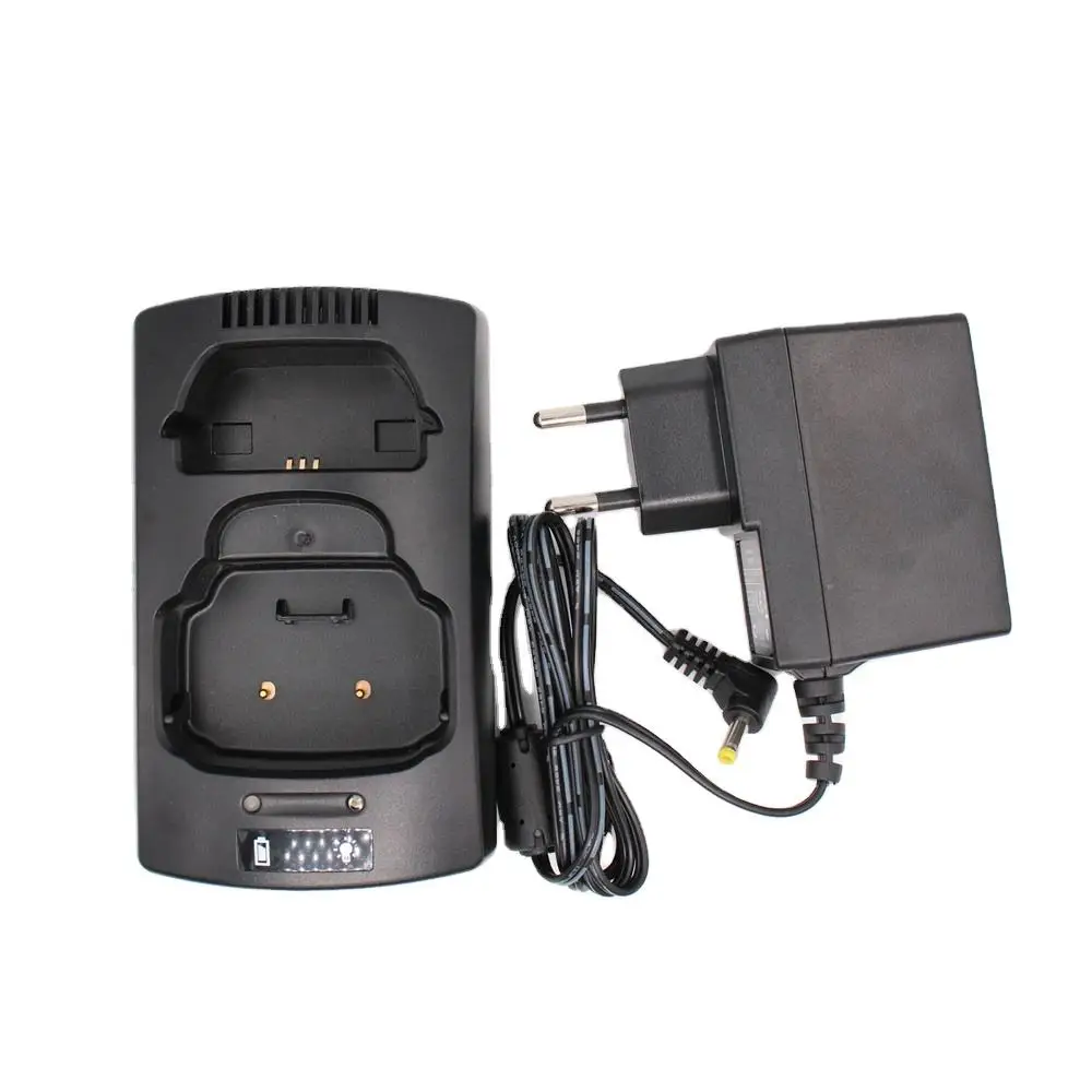 

1+1 Desktop Charger 300-01930 300-00965 for Sepura STP8000 Series Radios with Plug Power Adapter