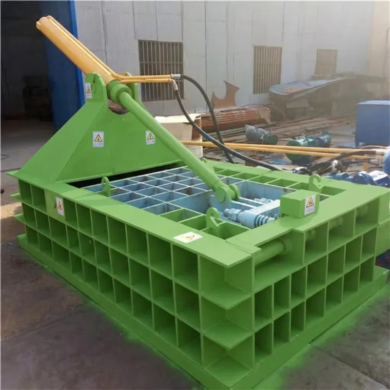 YG Customized High Density Hydraulic Metal Baler For Iron Drums And Steel Scrap, Produces Octagonal Or Cylindrical Bales For Eas