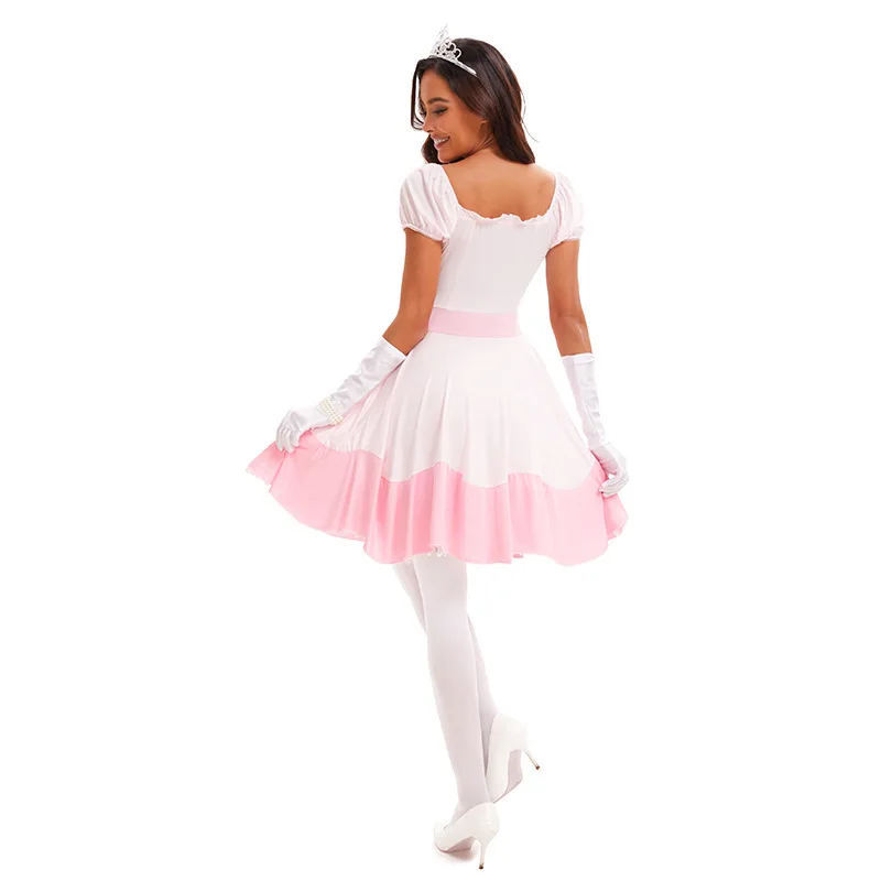 Costume da principessa loween Par Club Cosplay orm Role-plang Outfit Fairy T SS Abbigliamento etnico tradizionale da donna