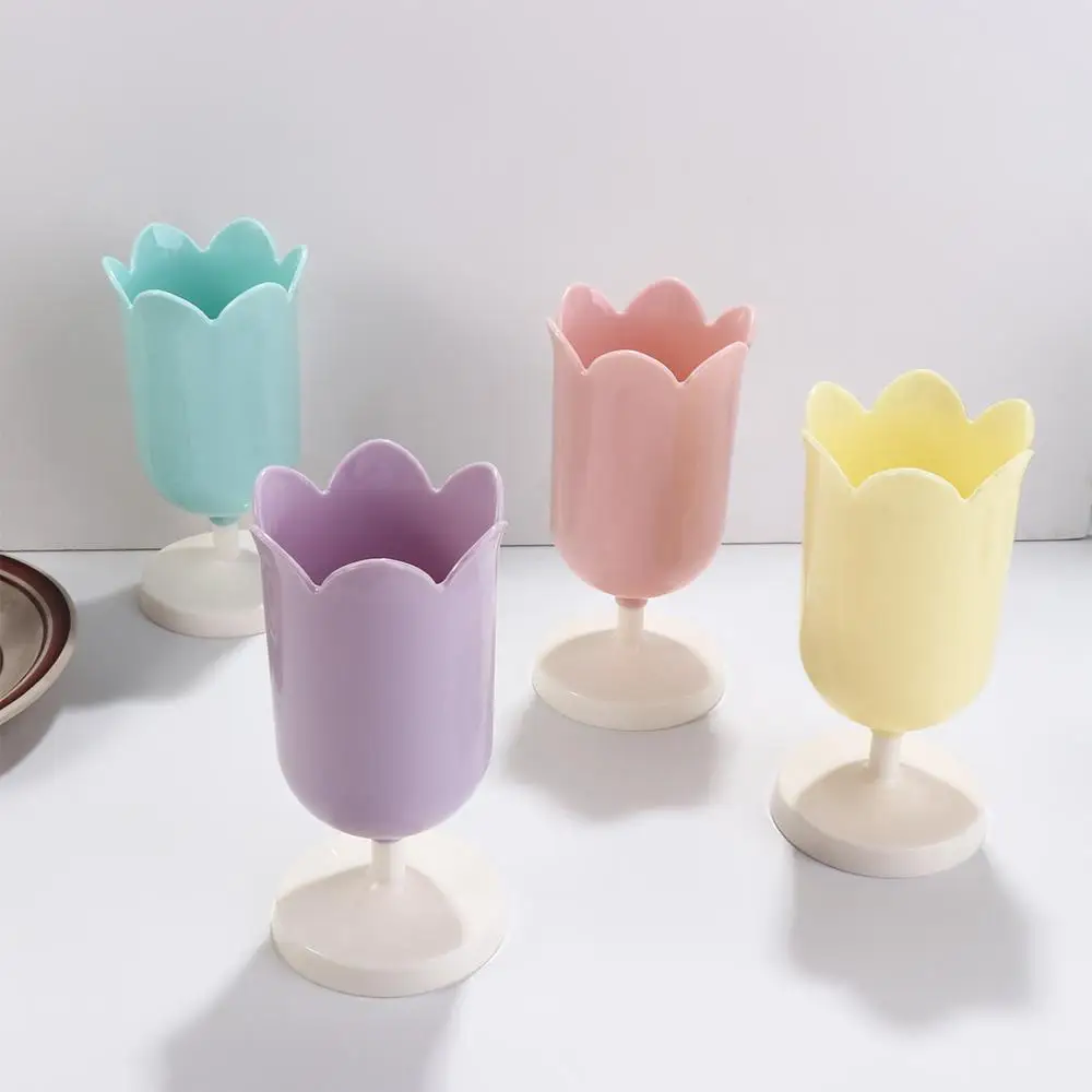 Artykuły Biurowe Kosmetyki Prezenty dla Dziewczyn Stojak na Ołówki Etui Dekoracja na Biurko Tulipan Pojemnik na Długopisy Mini Pudełko na Makijaż Organizer na Artykuły Papiernicze