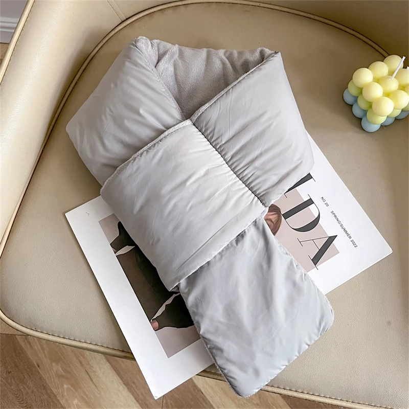 ผ้าพันคอแคชเมียร์เทียมสำหรับผู้หญิง ฤดูหนาว อุ่นสบาย หรูหรา สีพื้น แฟชั่น ผ้าคลุมไหล่ ผ้าห่ม ผ้าพันคอ ผ้าพันคอแบบพันรอบคอ