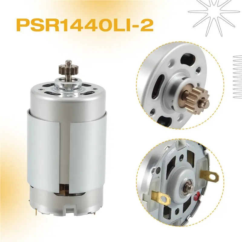 [HOT!A34R】 14.4V/13 Teeth Motor Replace Engine For GSR14.4-2-LI PSR 14,4 Li-2 PSR14.4LI-2 PSR1440LI-2 GSR 14,Drill Engine