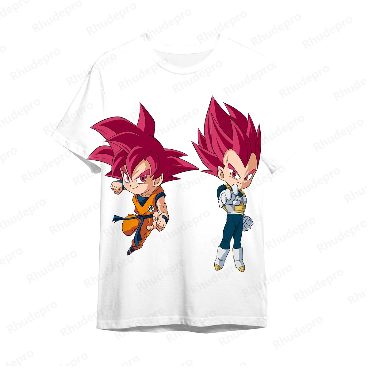 T-Shirt pour Homme et Fille, Style Hip Hop, Goku, Dragon Ball, Anime, Y2k, 5XL, Mode Harajuku, Tendance, Super Saiya