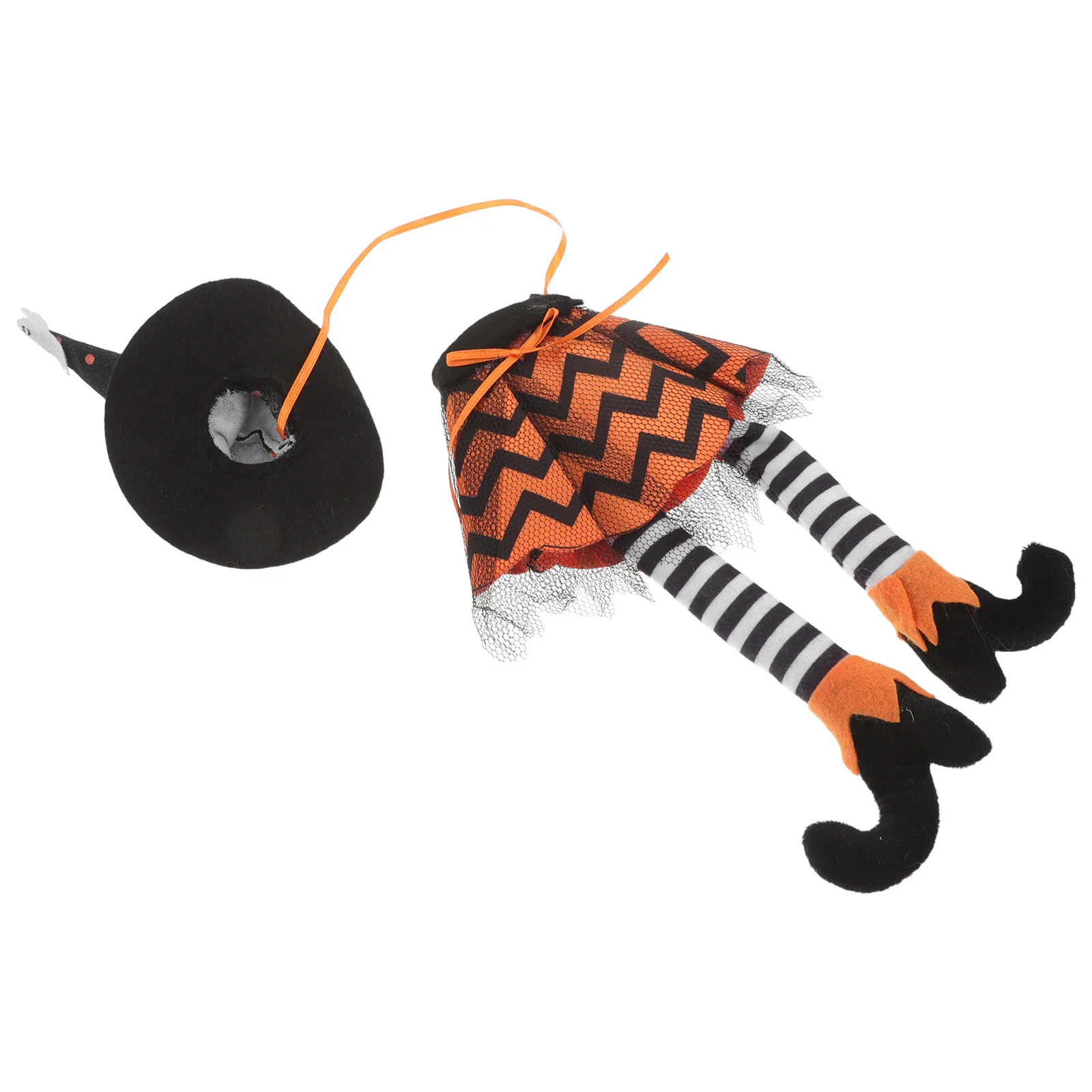 

Halloween Witch Hat Design Sleeve For Table Decor Kitchen Bar Tools Decorative Party Decoration