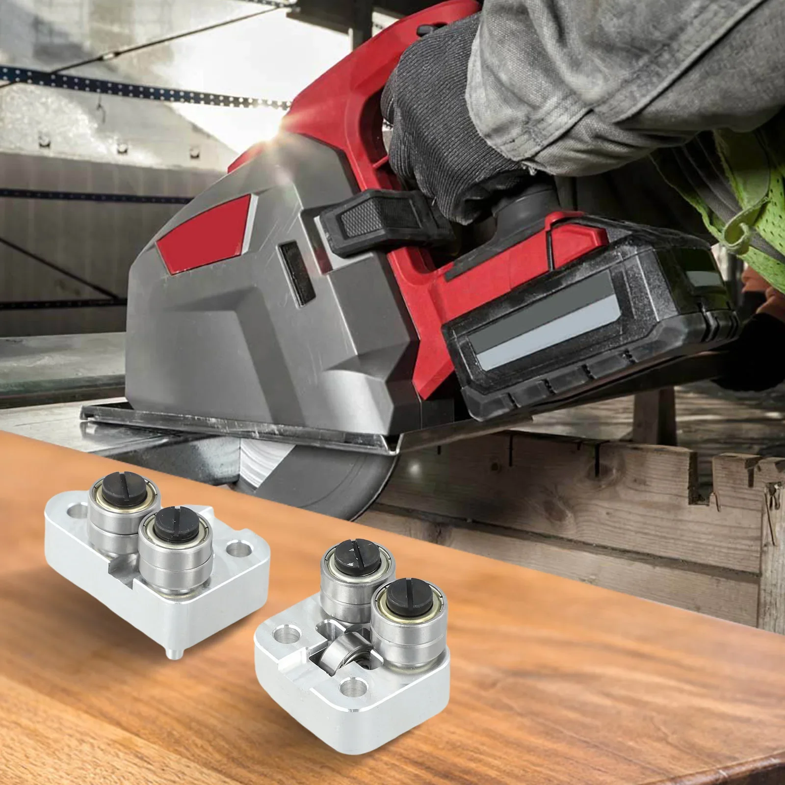 

Набор направляющих ролика для аксессуаров. Совместимость инструмента. Проверка для ленточной пилы 6232-20. Номер детали 42-28-0025 Обслуживание инструмента.