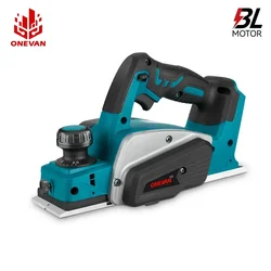 30000RPM Brushless Electric Planer Electric Router Trimmer Rechargeable Woodworking Power Tool For Makita 18V Battery