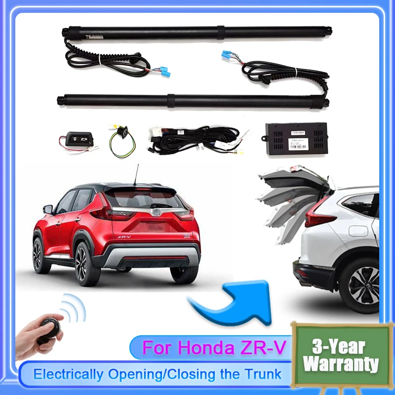 For Honda ZR-V ZRV 2022~2024 Vehicle Electric Tailgate Lift for Drive Trunk Intelligent Opening of Tail gate Soft Close Car Door