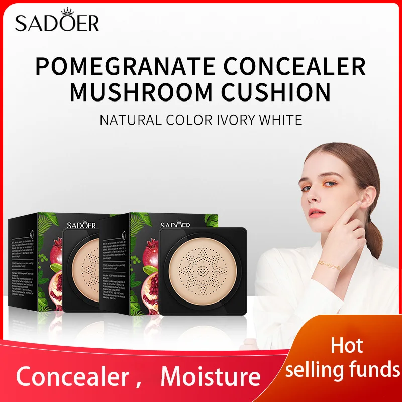 

pomegranate concealer mushroom cushion Makeup base Foundation bb cream Conceal Moisture er Covering red blood streaks