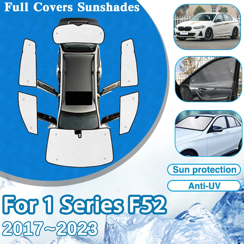 

Car Cover Visors For BMW 1 Series F52 2017~2023 Car Windshield Window Anti-UV Sun Protection Sunshades Parasol Auto Accessories