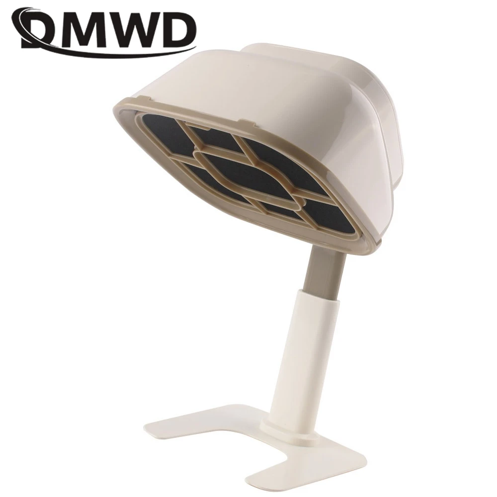 DMWD Desktop Range Hood Portable Extractor Exhaust Cooker Small Ventilator Big Suction For Smoking Home Kitchen