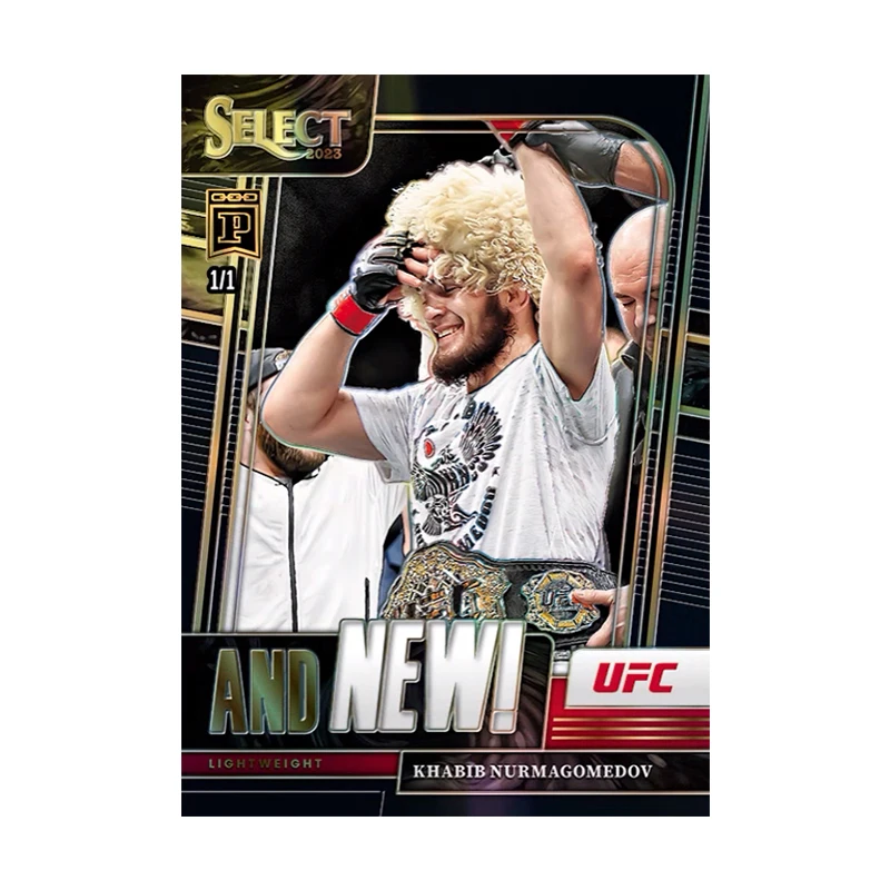 Diy Homemade Panini UFC Select Series Islam Makhachev Sean O Malley Tito Ortiz Signature Collection Card Toys Gift - view 2