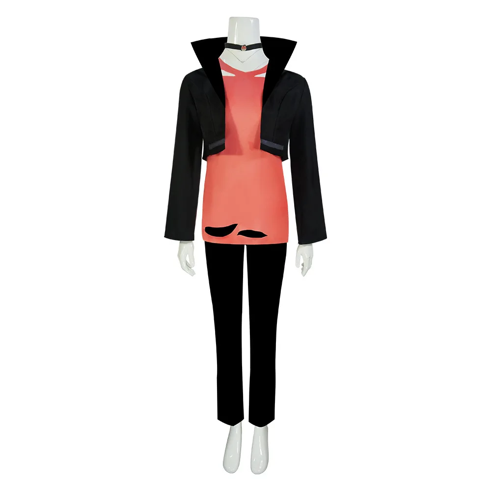 Kyoka Jiro Cosplay Costume Anime My H-ero Boku no Hero Women Suit Black Waistcoat Red Tee Carnival Role Play Suit Colthes Suit