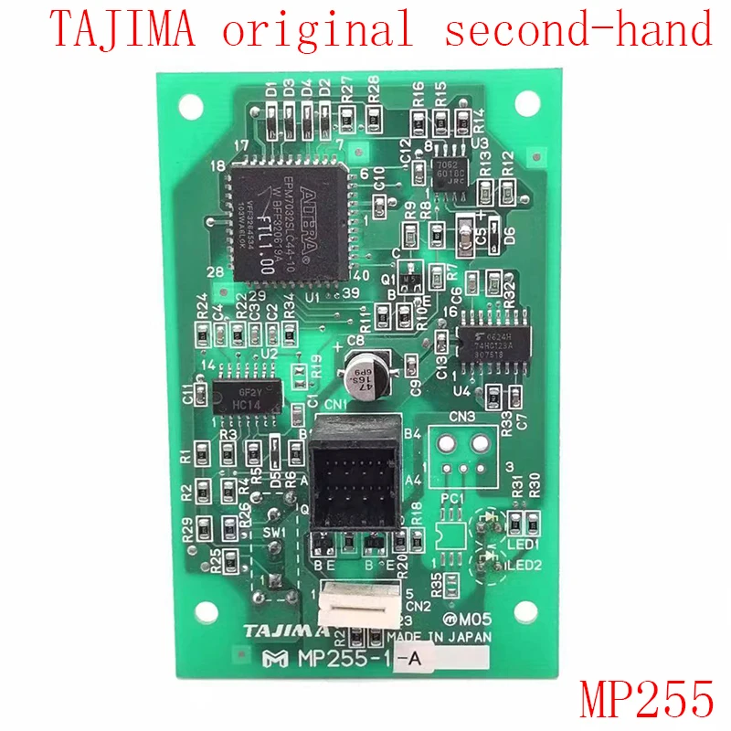 TAJIMA Embroidery Machine Parts Original Second-Hand Single Head Hat Embroidered Ribbon Towel Tension Base Card Pc Board MP255