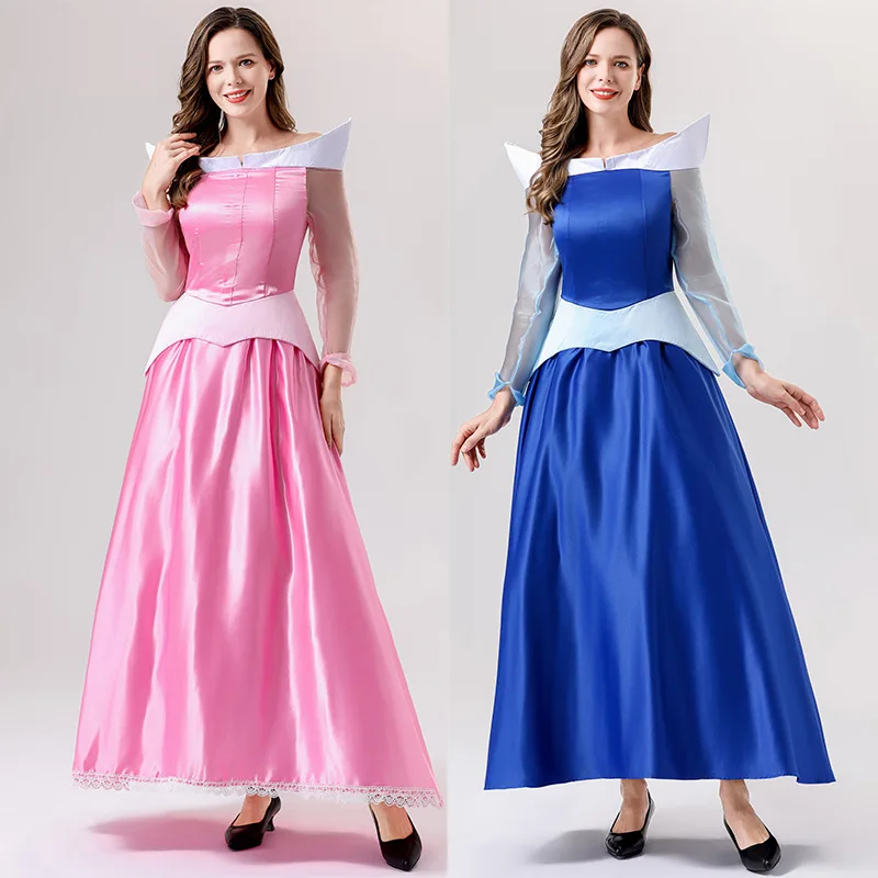 

Evil Queen Snow White Princess Dress for Women Halloween Stage Performance Evening Dress Greyish Cinderella Cosplay Costume