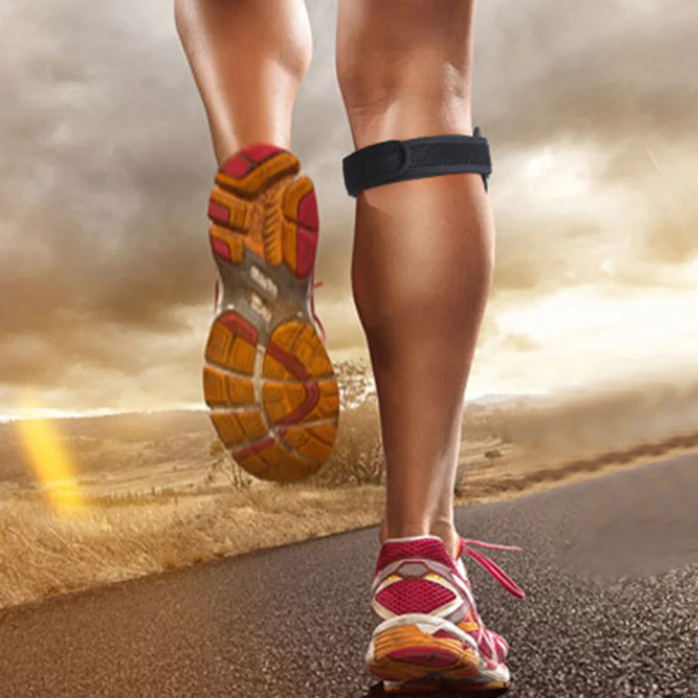 2-delige kniebraces voor dames compressie mouwpads verstelbare sport basketbal truien riem