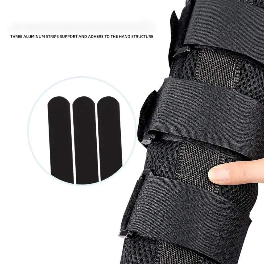 Elbow Joint Fixation Belt Upper Limb Extension Splint Breathable Adjustable Arm Fixation Brace Night Stabilizer Support Sleeve