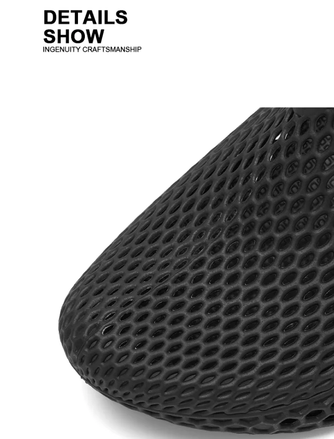 Atmungsaktive Sommerschuhe für Teenager, bequeme und vielseitige Outdoor-Laufschuhe, ultraleichte Lochschuhe – Detail 4