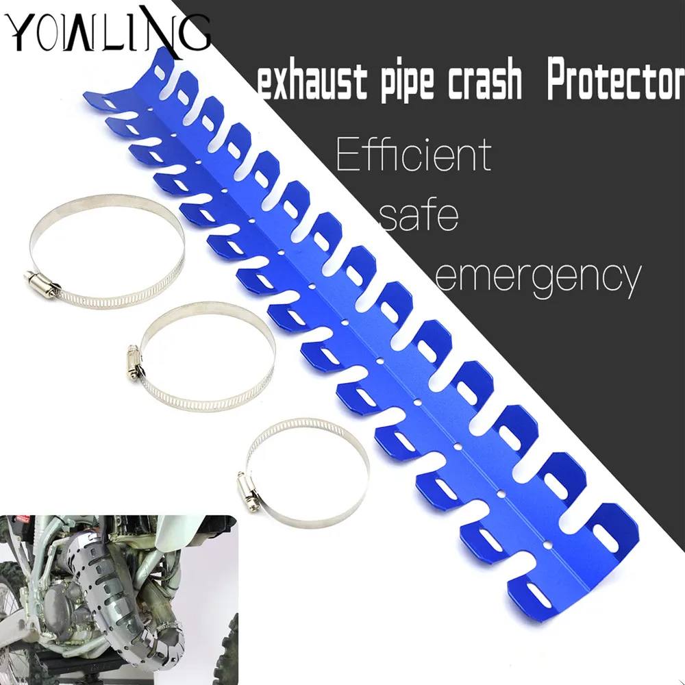 

Motorcycle Exhaust Muffler Pipe Leg Protector Heat Shield Cover For YAMAHA YZ125 YZ250 YZ426F YZ450F YZ250F YZ 125 250 426F 250F