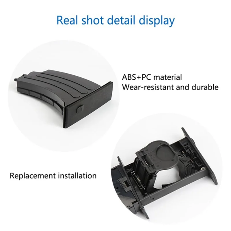 51459125622 51459125626 حامل أكواب الماء حامل الكأس الجانبي سائق الركاب سيارة لسيارات BMW 5 Series E60 E61 M5 530I 2004-2010 أجزاء
