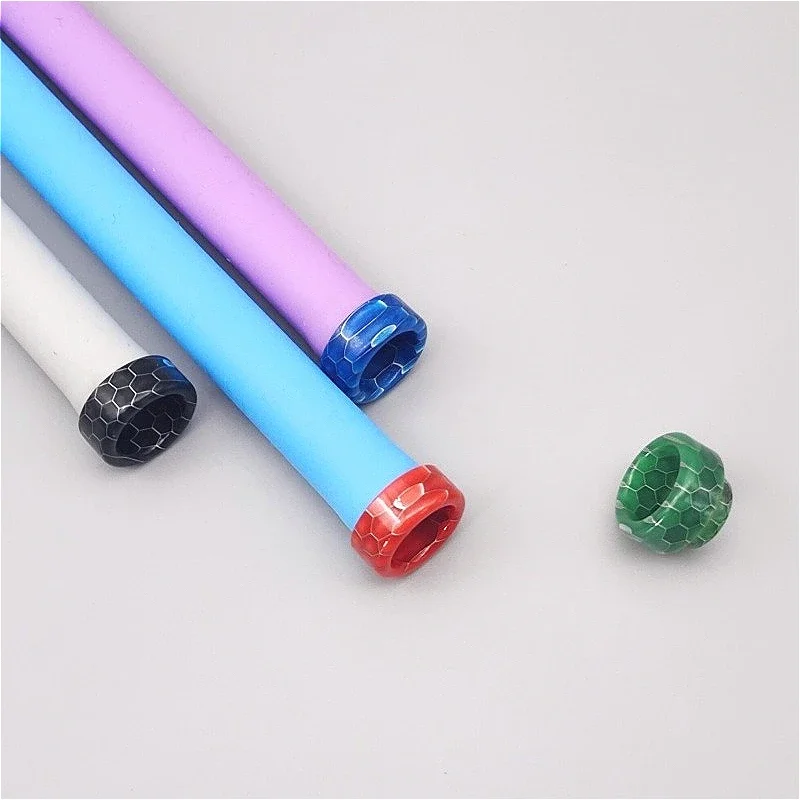 

1 шт. 810 смоляная капельная насадка, уплотнительное кольцо, дизайн из змеиной кожи, соломенное соединение большого калибра