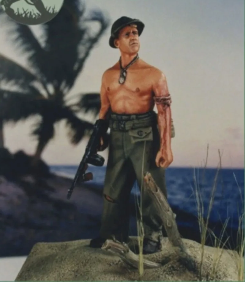 

1:35 Scale Resin Model Figure Kits USMC Tanker History Military Hobby Miniatures Unassembled and Unpainted