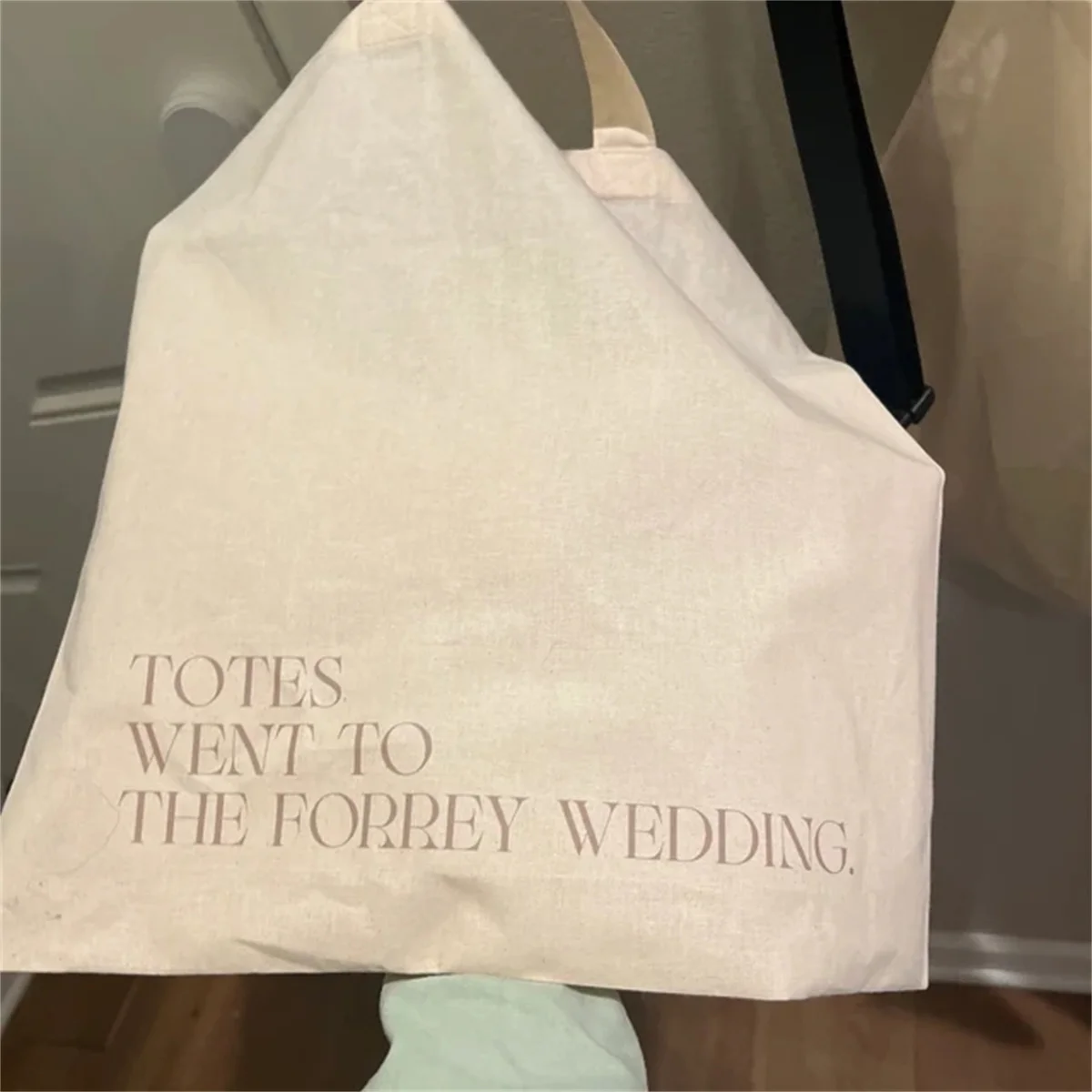 Totes Went To The Wedding Tote Bag - Custom Wedding Totes - Destination Wedding Tote - Wedding Welcome Gift Tote Bags - Wedding