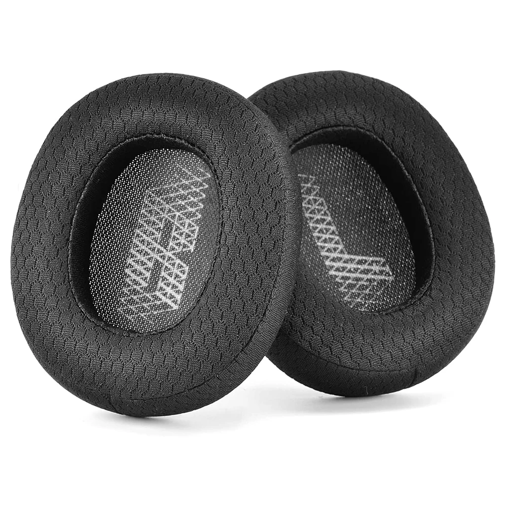 Live 650 BTNC Ear Cushion Fabric and Memory Foam Ear Pads Replacement Compatible JBL E65 E65BTNC Headphones Earpad Mesh Fabric