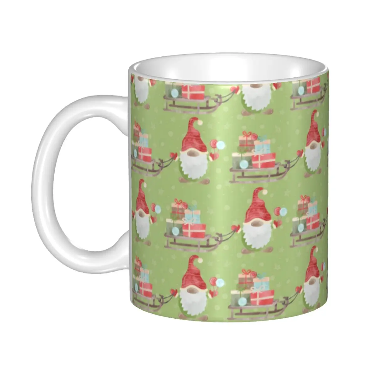 

Personalized DIY Gnomes Merry Christmas Ceramic Mug Coffee Cup Creative Gift