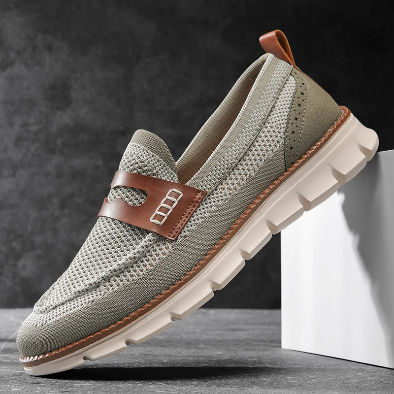 

Мужская обувь без шнуровки большого размера, стильные лоферы, повседневные кроссовки с подушкой 50, 52, 53, 54, горячая распродажа, новое поступление