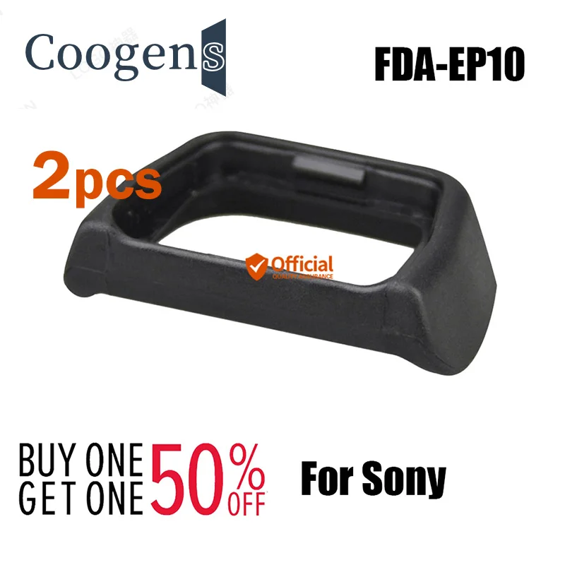 2PCS FDA-EP10 Eye Cup Viewfinder eyepiece protector for Sony Camera A6300 A6000  NEX-7 NEX-5 NEX-6 FDA-EV1S Accessories EP-10