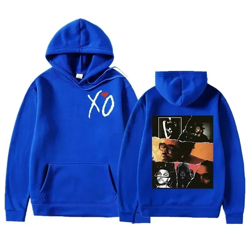 الرجعية The Weeknd الجرافيك هوديي بعد ساعات Til Dawn المتضخم البلوز الرجال النساء الهيب هوب روك هوديس Harajuku الشارع الشهير
