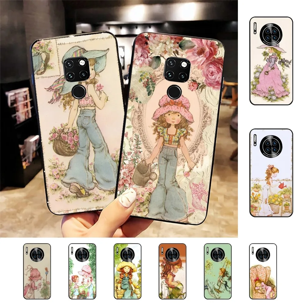 S-Sarah K-Kay Girls Cute Phone Case For Huawei Mate 10 20 30 40 50 Lite Pro Nova 3 3i 5 6 SE 7 Pro 7SE