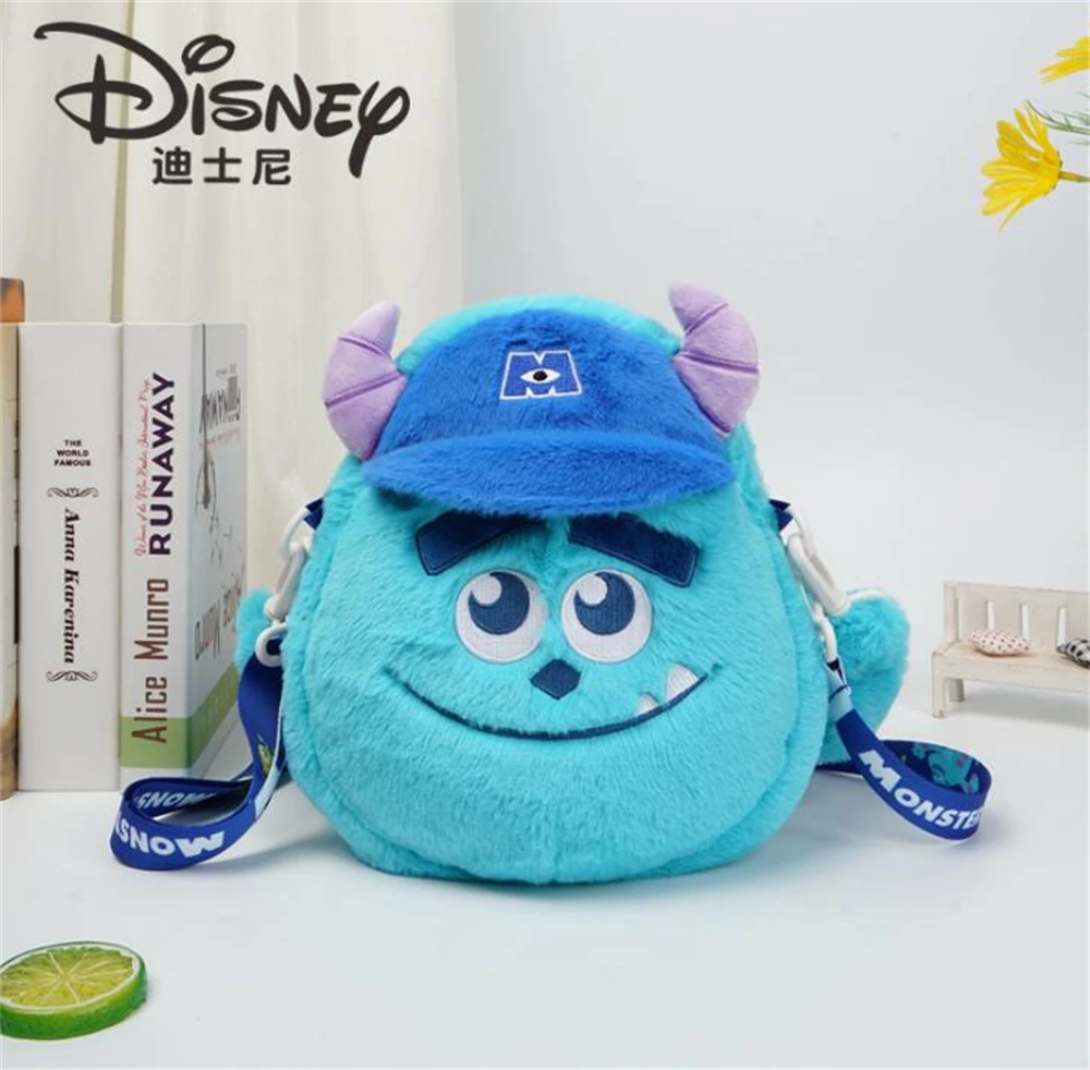 Monsters Inc Monsters University James P. Sullivan Plush Backpack Men Women Cartoon Handbag Cosplay Accessories Gift