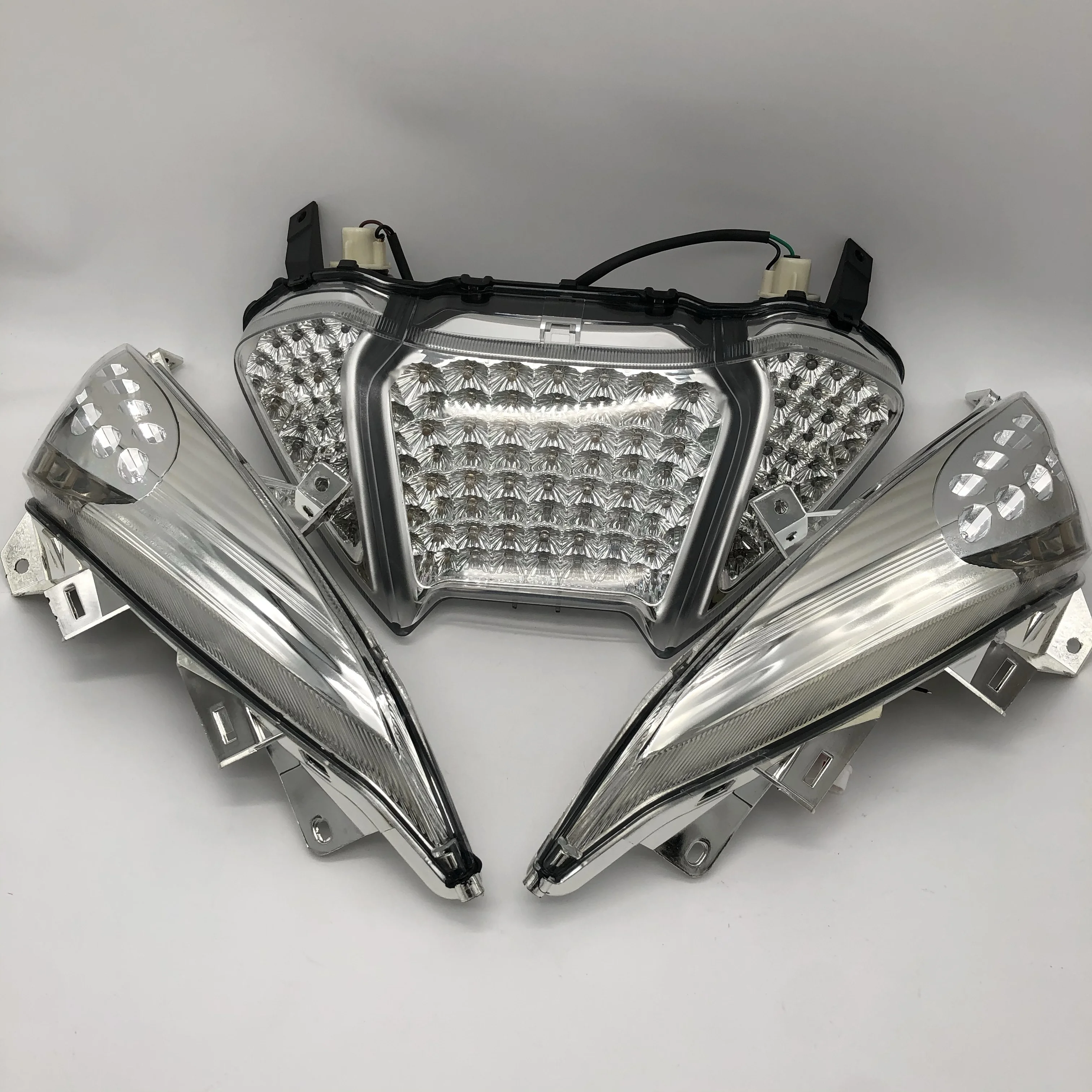 REALZION Motorcycle Parts Modified Scooter Turn Signal Light Semaphore Lights Taillight For YAMAHA TMAX 500 TMAX500 2008-2011