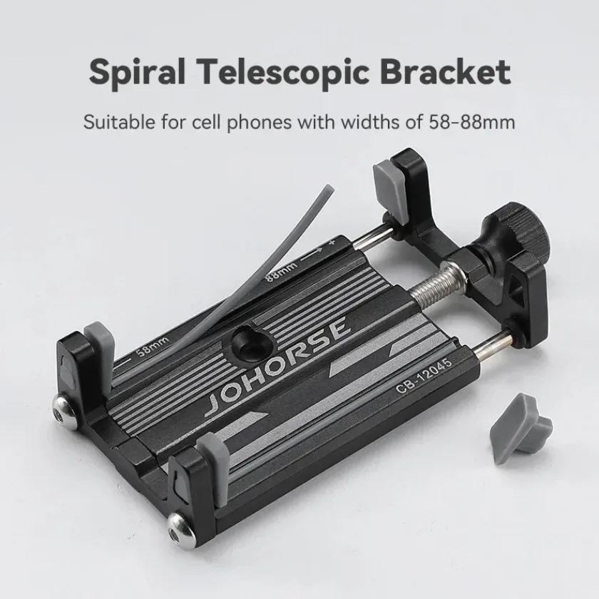 

Opansten Phone Holder Motorcycle Electric Bicycle Smartphone CNC Aluminum Alloy Bracket Four Claws Bike Phone Holder