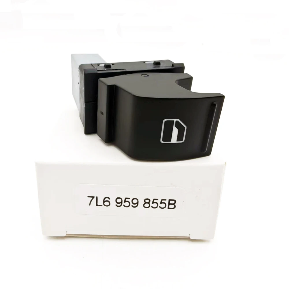 

7L6959855B Переключатель стеклоподъемника спереди и справа сзади со стороны пассажира для VW Touareg 2004-2017 Jetta Passat GTI Golf Rabbit Eos CC