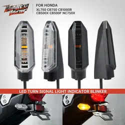 XL750 CB750 LED Turn Signal Light For Honda CB1000R CRF 1000L 1100L NC750 CB1300 X-ADV750 CB 500X 500F Flasher Indicator Blinker