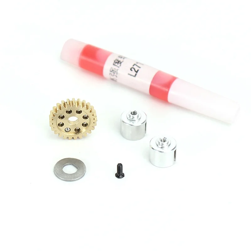 Metalowy zespół mechanizmu różnicowego skrzyni biegów dla LDRC AE86 1/18 RC Car Upgrade Parts
