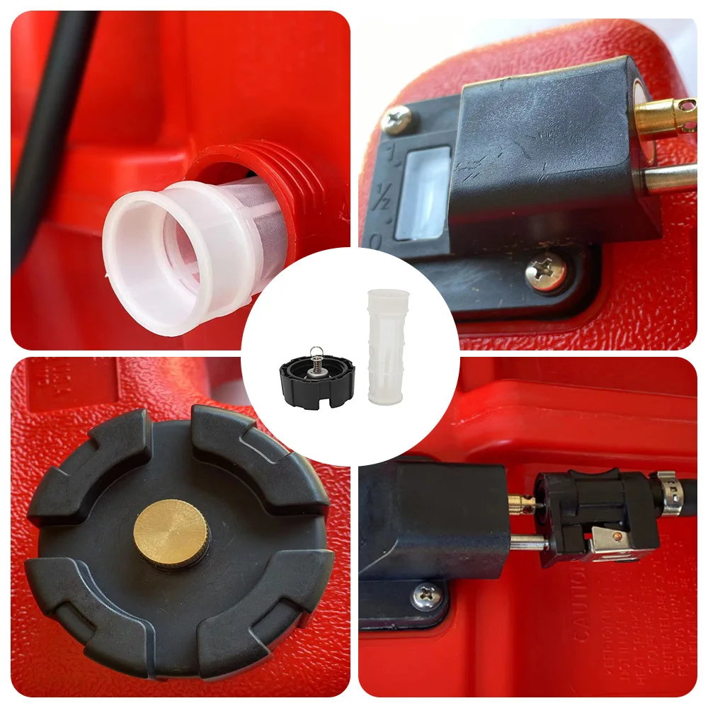 Tanque de combustível portátil marinho de 12 litros, adequado para motores de popa de iate, barco de pesca, resistente à corrosão, acessórios de iate