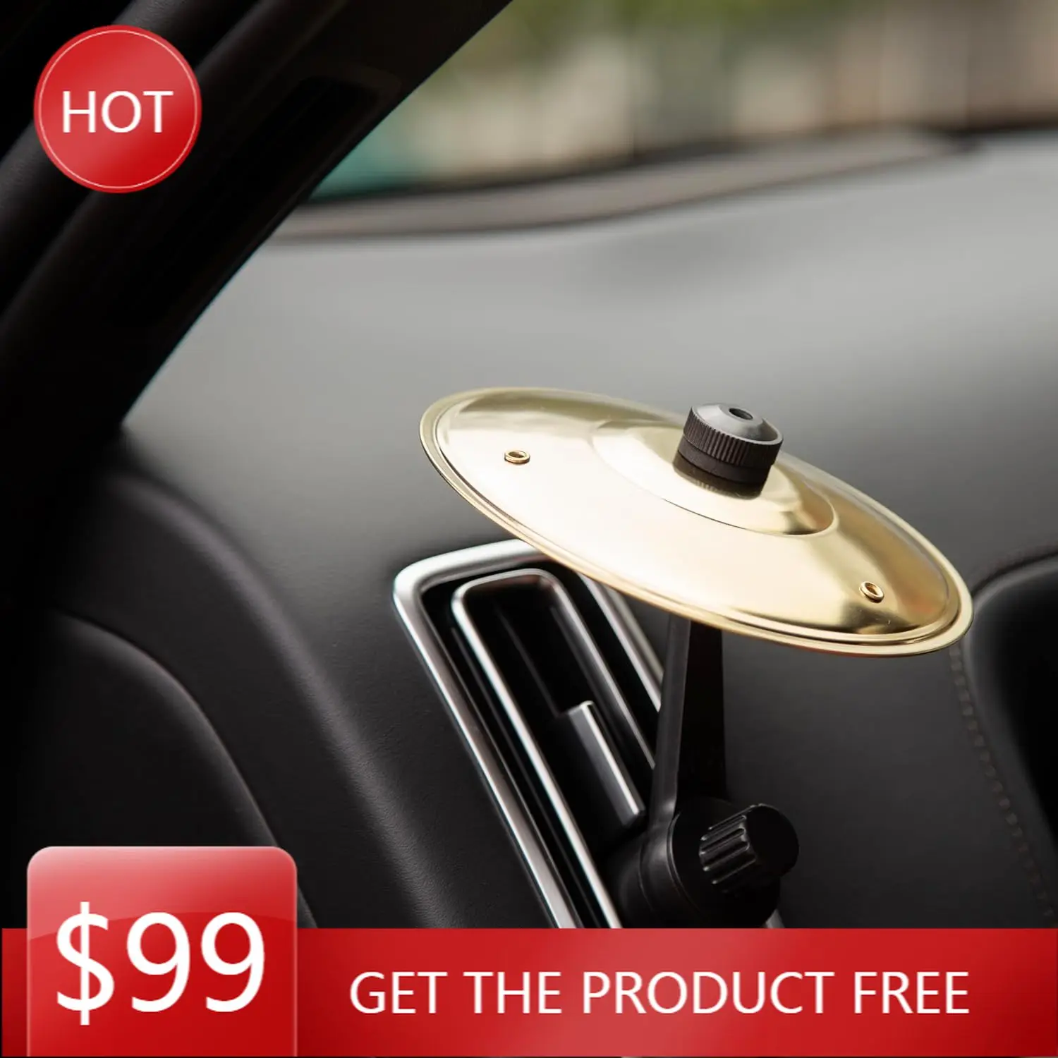 

Factory hot selling Mounted Golden Mini Drum Crash Cymbal for Endless Rhythmic Fun on the Road Music Lover Gift
